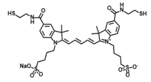 ˮԶCy5-diSulfo-Cy5 bis-Thiol/SHﻯ|(zh)Y(ji)(gu)ʽ