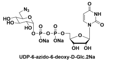 p-6-B-6-Ó-D-Uridine 5-diphospho-6-azido-6-deoxy-D-glucose disodium salt