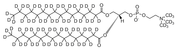 16:0 PC-d71|1,2-dipalmitoyl-d62-sn-glycero-3-phosphocholine-N,N,N-trimethyl-d9 ֬