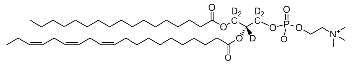 ֬17:0-20:3 PC-d5|1-heptadecanoyl-2-eicosatrienoyl-sn-glycero(d5)-3-phosphocholine