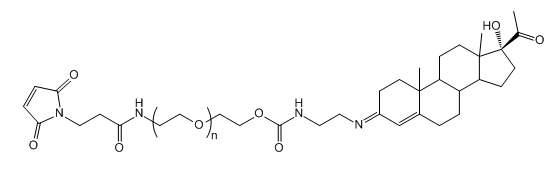 Mal-PEG-Progestrone R(li)-Ҷ-ͪ