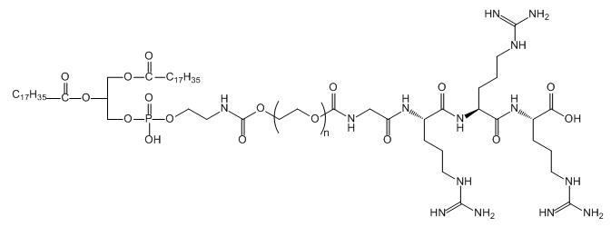 DSPE-PEG-Glycine triarginine;
