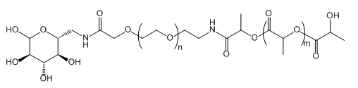 Galactose-PEG-PLA(3K) -Ҷ-(3K)