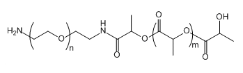 PLA(5K)-PEG-NH2 (5K)-Ҷ-