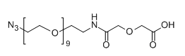 2-((Azido-PEG9-carbamoyl)methoxy)acetic acidO-(2-B)-O-[2-(u-)һ]˾Ҷ