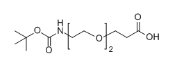 Boc-NH-PEG2-COOH1365655-91-9N-嶡ʻ-Ҷ-
