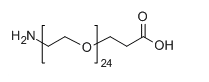 CAS No.  196936-04-6NH2-PEG24-COOHAmine-PEG24-COOH
