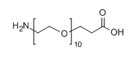 CAS No.  1818294-41-5NH2-PEG10-COOHAmine-PEG10-COOH