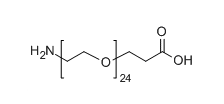 CAS No.  196936-04-6NH2-PEG24-COOHAmine-PEG24-COOH