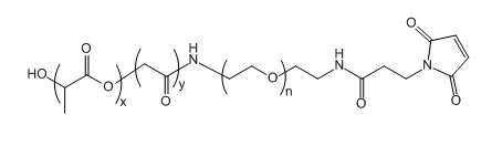 PLGA(10K)-PEG-Malۣ--Ҵᣩ(10K)-Ҷ-RPoly(lactic-co-glycoclic acid)(10K)-PEG-Maleimide
