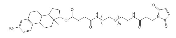 Estrogen-PEG-MalƼ-Ҷ-REstrogen-PEG-Maleimide