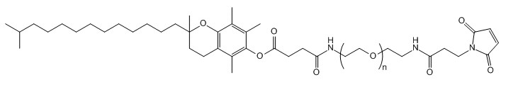 Tocopherol-PEG-MalSE-Ҷ-RTocopherol-PEG-Maleimide