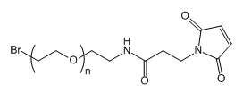 Br-PEG-Mal-Ҷ-RBromide-PEG-Maleimide