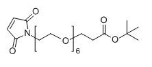 Mal-PEG6-OtBu518044-37-6Mal-PEG6-CH2CH2COOtBu