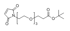 Mal-PEG3-OtBu518044-35-4Mal-PEG3-CH2CH2COOtBu