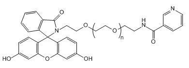 FITC-PEG-Niacinɹ-Ҷ-᣻Fluorescein-PEG-Niacin