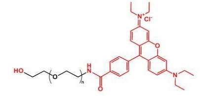 Rhodamine-PEG-OH_ҶuRB-PEG-OH
