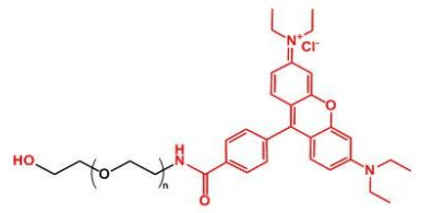Rhodamine-PEG-OH_ҶuRB-PEG-OH