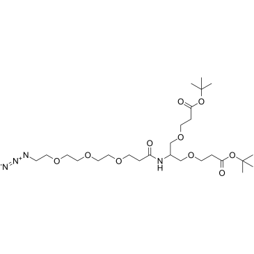 2086689-00-9	N-(Azido-PEG3)-N-bis(PEG1-t-butyl ester) PROTAC(׽Ƕw)