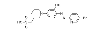 375348-88-2(E)-3-((4-((5-bromopyridin-2-yl)diazenyl)-3-hydroxyphenyl)(propyl)amino)propane-1-sulfonic acid