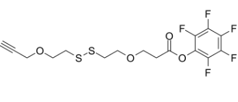 Propargyl-PEG1-SS-PEG1-PFP ester  CAS̖(ho)1817735-30-0
