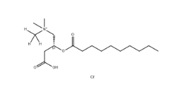 Decanoyl-L-carnitine-D3 (chloride)CAS:2483831-87-2A-[D3]Ȼ}